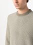 BOSS Intarsia trui Groen - Thumbnail 5