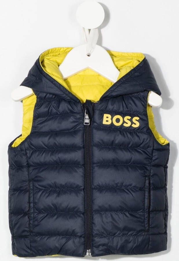 BOSS Kidswear Bodywarmer Geel