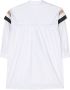 BOSS Kidswear Gestreepte blousejurk Wit - Thumbnail 2