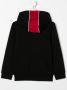 BOSS Kidswear Hoodie met colourblocking Zwart - Thumbnail 2