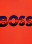 BOSS Kidswear Hoodie met logoprint Rood - Thumbnail 3