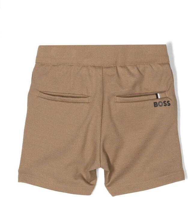 BOSS Kidswear Jersey shorts Beige