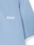 BOSS Kidswear Poloshirt met logo-reliëf Blauw - Thumbnail 3