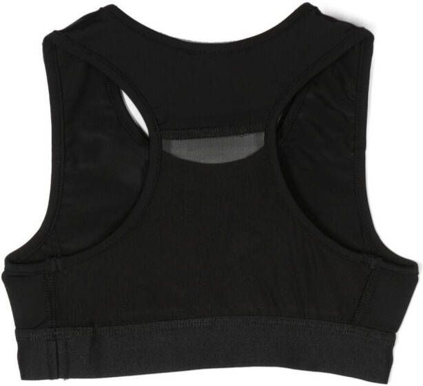 BOSS Kidswear Top met logoprint Zwart