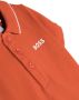 BOSS Kidswear Poloshirt met logoprint Oranje - Thumbnail 3
