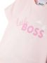 BOSS Kidswear T-shirt met logoprint Roze - Thumbnail 3