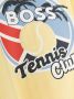 BOSS Kidswear T-shirt met logoprint Geel - Thumbnail 3