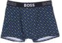 BOSS Kidswear Set boxershorts met monogram Blauw - Thumbnail 2