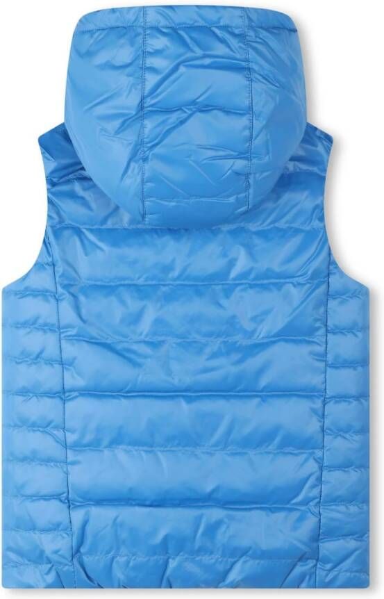 BOSS Kidswear Omkeerbare bodywarmer Blauw
