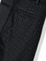 BOSS Kidswear Pantalon met monogram jacquard Zwart - Thumbnail 3