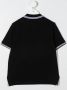 BOSS Kidswear Poloshirt met geborduurd logo Zwart - Thumbnail 2