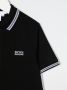 BOSS Kidswear Poloshirt met geborduurd logo Zwart - Thumbnail 3