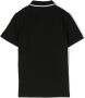 BOSS Kidswear Poloshirt met logo-reliëf Zwart - Thumbnail 2
