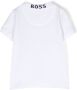 BOSS Kidswear Poloshirt met logo Wit - Thumbnail 2