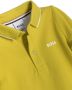 BOSS Kidswear Poloshirt met logoprint Geel - Thumbnail 3