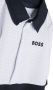 BOSS Kidswear Poloshirt met monogram Grijs - Thumbnail 3