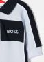 BOSS Kidswear Romper met colourblocking Blauw - Thumbnail 3