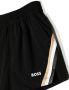 BOSS Kidswear Shorts met logoprint Zwart - Thumbnail 3