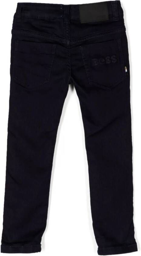 BOSS Kidswear Skinny jeans Blauw