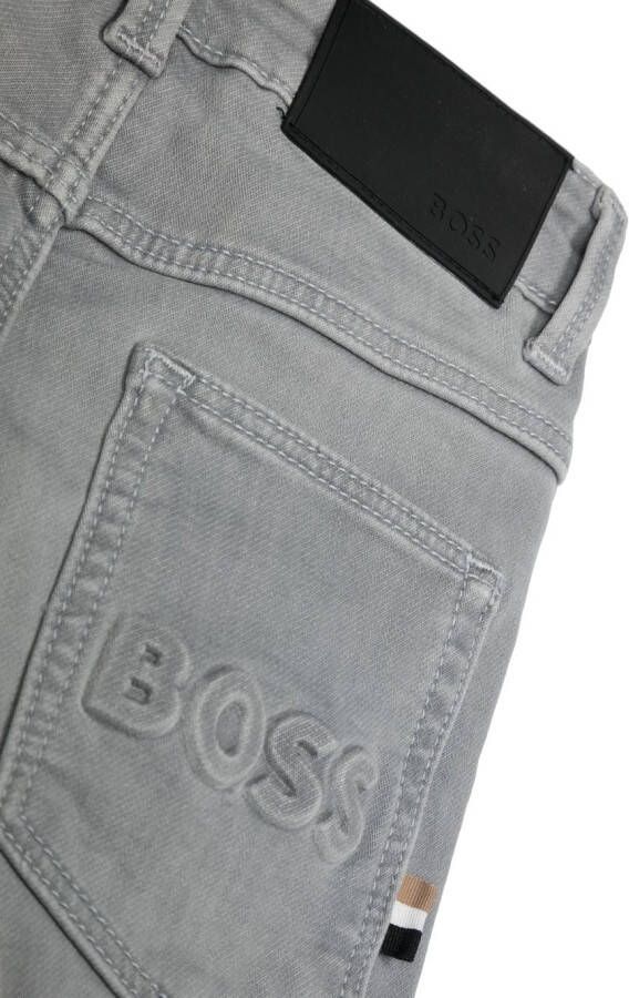 BOSS Kidswear Straight jeans Grijs