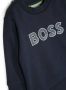 BOSS Kidswear Sweater met logo-reliëf Blauw - Thumbnail 3