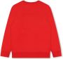 BOSS Kidswear Sweater met logoprint Rood - Thumbnail 2