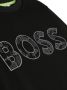 BOSS Kidswear Sweater met logoprint Zwart - Thumbnail 3