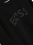 BOSS Kidswear Sweater met logoprint Zwart - Thumbnail 3