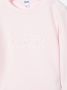 BOSS Kidswear T-shirt met bloe print Roze - Thumbnail 3