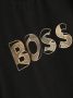 BOSS Kidswear T-shirt met geborduurd logo Zwart - Thumbnail 3