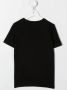 BOSS Kidswear T-shirt met geometrische print Zwart - Thumbnail 2