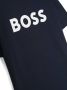 BOSS Kidswear T-shirt met logo-reliëf Blauw - Thumbnail 3