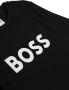 BOSS Kidswear T-shirt met logo-reliëf Zwart - Thumbnail 3