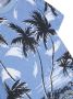 BOSS Kidswear T-shirt met palmboomprint Blauw - Thumbnail 3