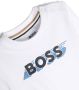 BOSS Kidswear Top met logoprint Wit - Thumbnail 3