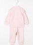 BOSS Kidswear Trainingspak met logo Roze - Thumbnail 1