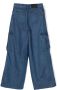 BOSS Kidswear Jeans met wijde pijpen Blauw - Thumbnail 2
