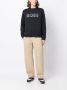 BOSS Sweater met geborduurd logo Zwart - Thumbnail 2