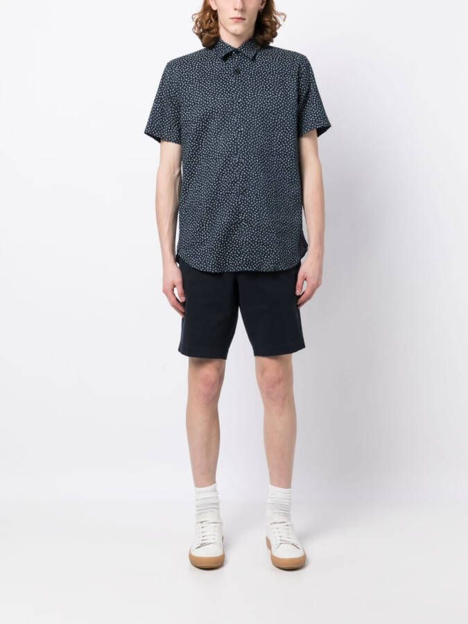 BOSS Shorts met logopatch Blauw