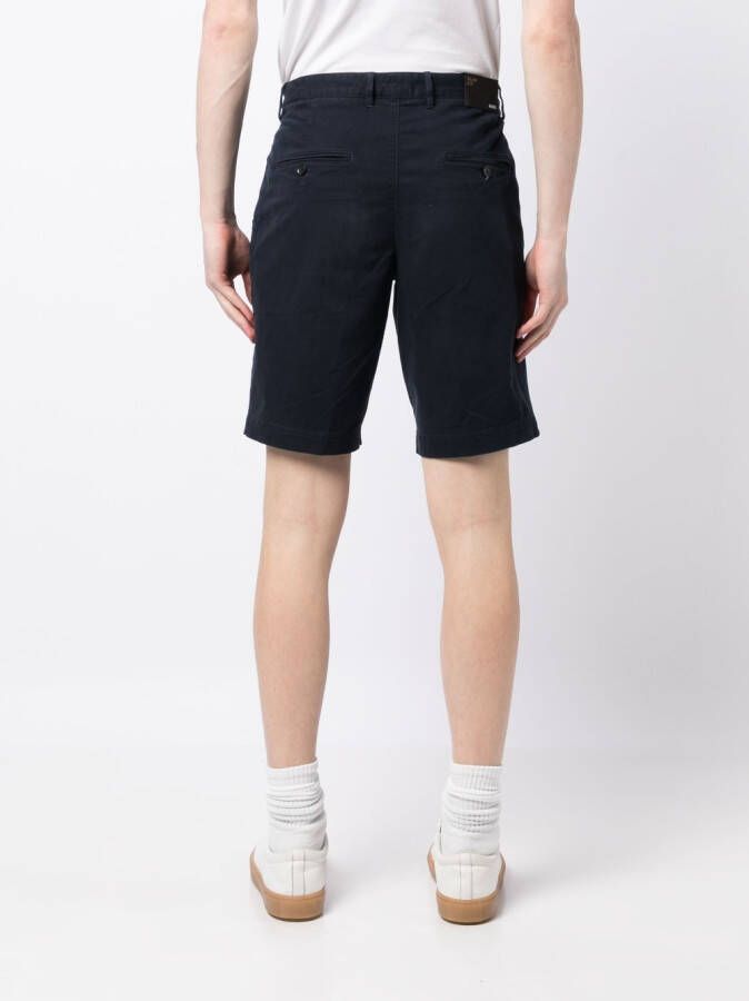 BOSS Shorts met logopatch Blauw