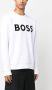 BOSS Sweater met logoprint Wit - Thumbnail 3