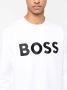 BOSS Sweater met logoprint Wit - Thumbnail 5