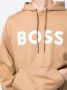 BOSS Hoodie met logoprint Bruin - Thumbnail 5