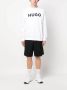 HUGO Sweater met logoprint Wit - Thumbnail 2