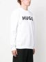 HUGO Sweater met logoprint Wit - Thumbnail 3