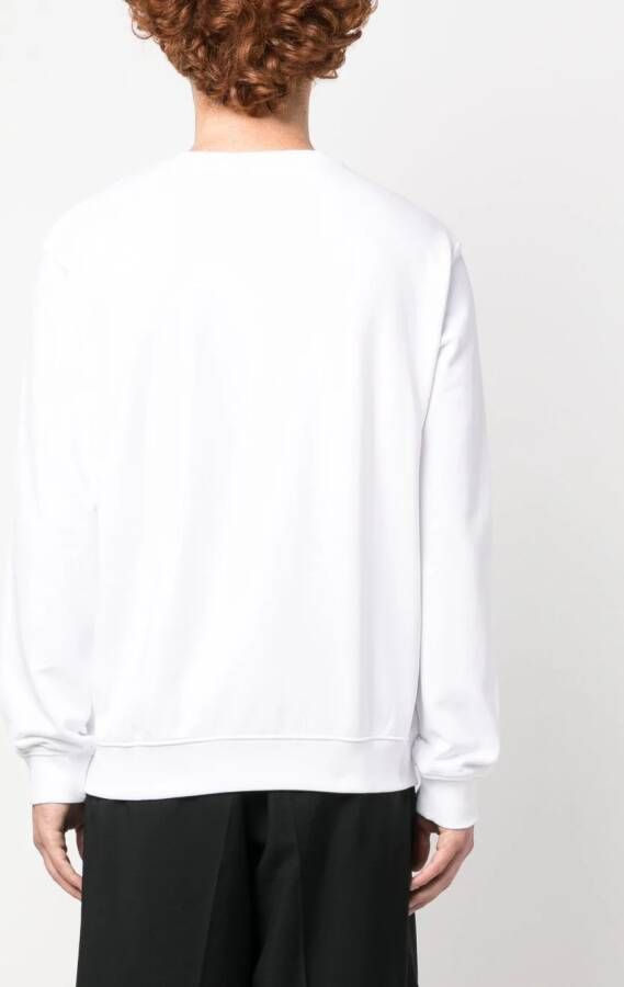 HUGO Sweater met logoprint Wit