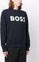 BOSS Sweater met logoprint Blauw - Thumbnail 3