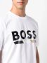 BOSS T-shirt met logoprint Wit - Thumbnail 5