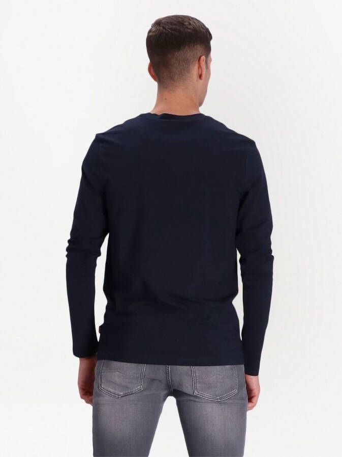 BOSS T-shirt met logoprint Blauw