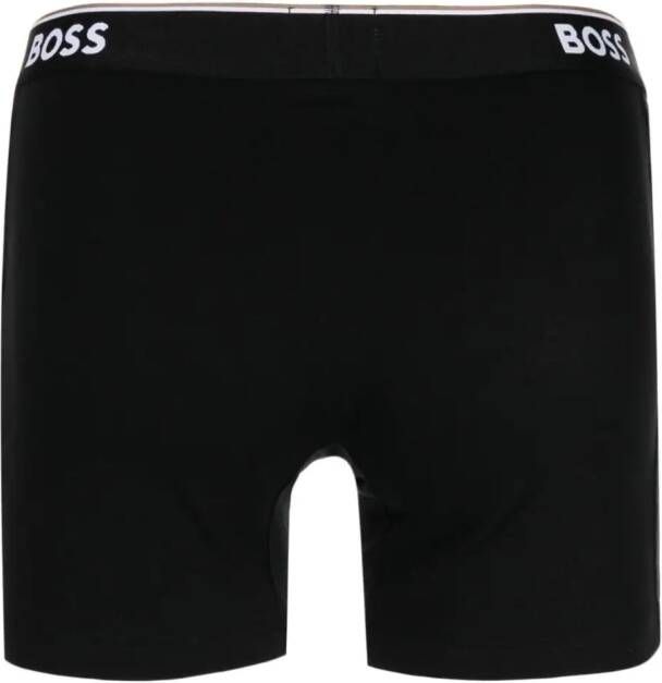 BOSS Boxershorts met logoband Zwart